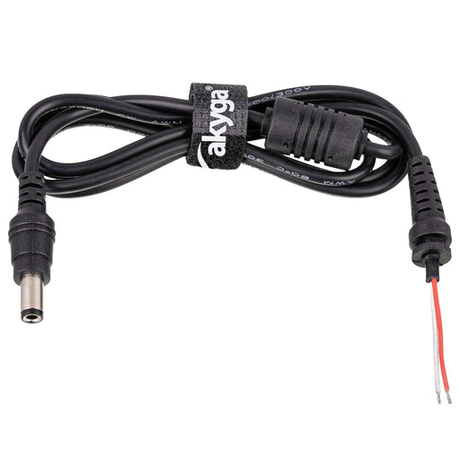 EAN 5901720131805 - Akyga AK SC 06 Replacement DC Cable for Notebook Power Pack Black Negro 1,2 m imagen 1