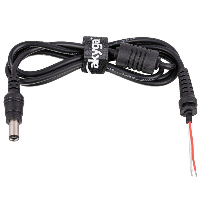 EAN 5901720131805 - Akyga AK SC 06 Replacement DC Cable for Notebook Power Pack Black Negro 1,2 m imagen 1
