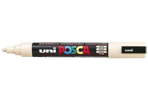 EAN 4902778107461 - POSCA uni PC-5M marcador 1 pieza(s) Punta redonda Beige imagen 1