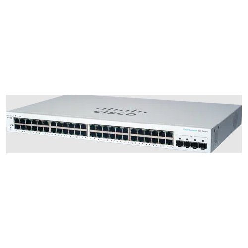 EAN 0889728345224 - Cisco CBS220-48T-4G Gestionado L2 Gigabit Ethernet (10/100/1000) 1U Blanco imagen 1