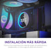 EAN 5056547204185 - NZXT Kraken Elite 360 RGB Procesador Sistema de refrigeración líquida todo en uno 12 cm Negro 1 pieza(s) imagen 13