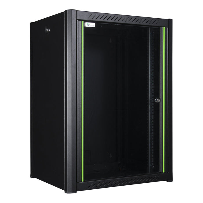 EAN 5420016848499 - LOGON RWP16U45BL armario rack 16U Bastidor de pared Negro imagen 3