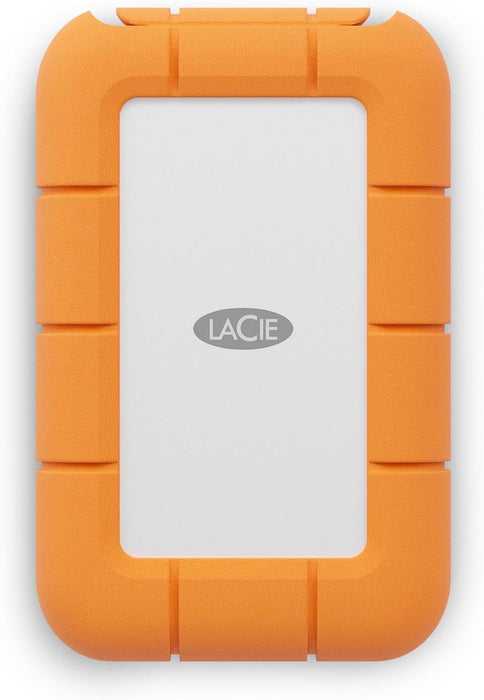 EAN 8719706044684 - LaCie STMF500400 unidad externa de estado sólido 500 GB USB Tipo C USB 3.2 Gen 2x2 Gris, Naranja imagen 4
