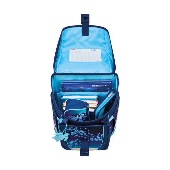 EAN 4008110396330 - Herlitz FiloActive XL Plus Blue Ice juego de mochila escolar Chica Poliéster Azul, Azul oscuro imagen 8