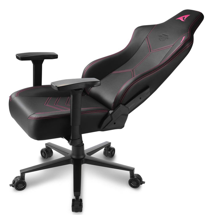 EAN 4044951034819 - Sharkoon SGS30 Silla para videojuegos universal Asiento acolchado tapizado Negro, Rosa imagen 2