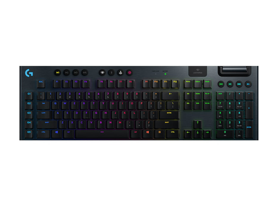 EAN 5099206080652 - Logitech G 920-008955 teclado Juego RF Wireless + Bluetooth QWERTZ Alemán Carbono imagen 2