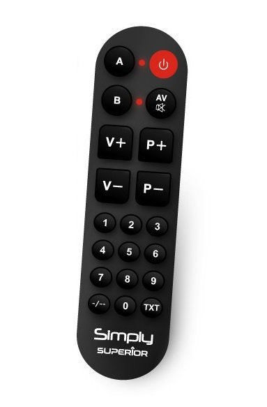 EAN 8054242080407 - Superior Electronics Simply mando a distancia TV Botones imagen 1