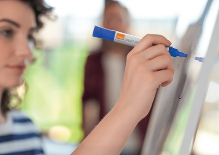 EAN 5028252612838 - Nobo 1915378 marcador 10 pieza(s) Punta redonda Azul imagen 2