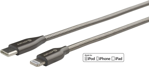 EAN 5706998820495 - eSTUFF ES602160 cable de conector Lightning 1 m Acero inoxidable imagen 1