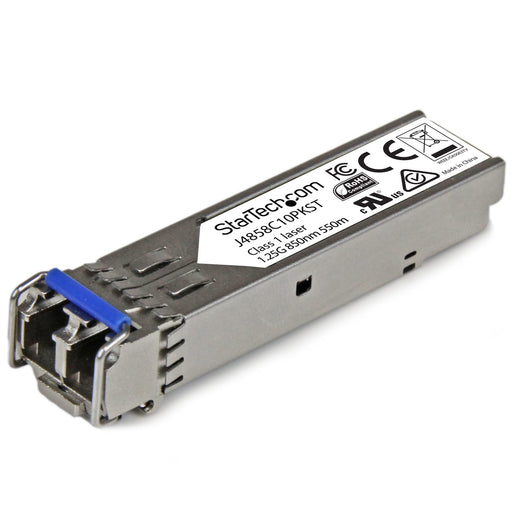 EAN 0065030865302 - StarTech.com J4859C10PKST red modulo transceptor Fibra óptica 1250 Mbit/s imagen 1