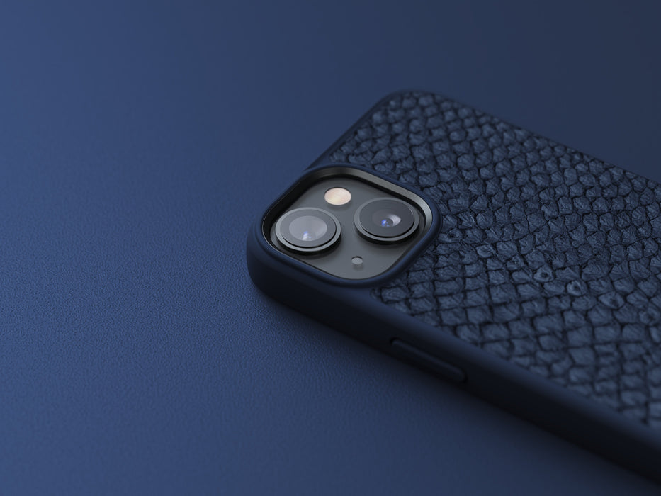 EAN 8720574620559 - Njord byELEMENTS Salmon Leather Magsafe funda para teléfono móvil 15,5 cm (6.1") Azul imagen 16