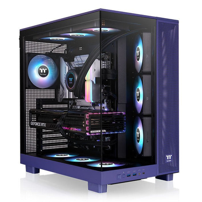 EAN 4711658544810 - Thermaltake CA-11E-00MNWN-00 carcasa de ordenador Midi Tower Azul imagen 2