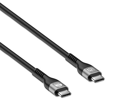 EAN 766623356367 - Manhattan 356367 cable USB USB 2.0 2 m USB C Negro imagen 2