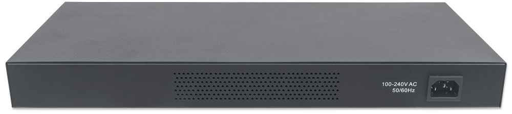 EAN 0766623561044 - Intellinet 561044 switch No administrado L2 Gigabit Ethernet (10/100/1000) 1U Negro imagen 3