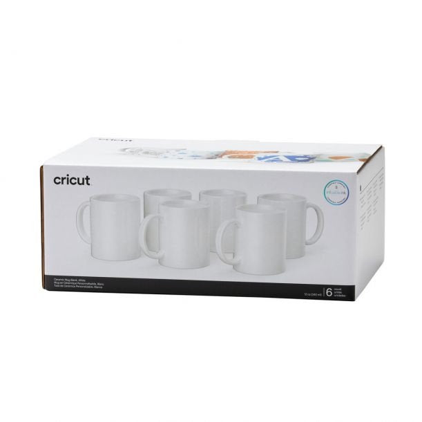 EAN 93573372421 - Cricut Blank tazón Blanco Universal 6 pieza(s) imagen 2