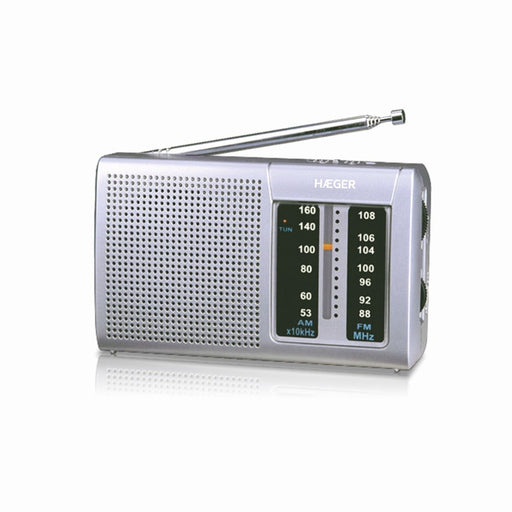EAN 5608475006456 - Haeger PR-BIB.001A radio Portátil Digital Plata imagen 1