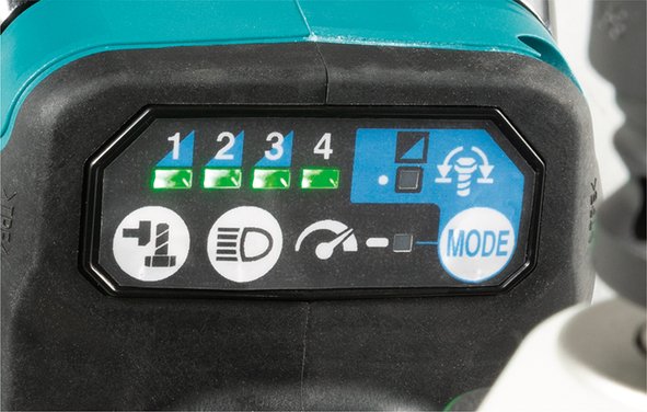 EAN 0088381898041 - Makita DTW300RTJ destornillador eléctrico y llave de impacto 3200 RPM Negro, Azul imagen 3