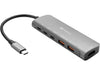 EAN 5705730136658 - Sandberg USB-C Dock HDMI + 2xUSB-A + 2xUSB-C + PD100W Alámbrico USB 3.2 Gen 1 (3.1 Gen 1) Type-C Aluminio imagen 1