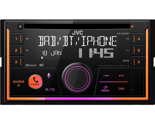 EAN 4975769024887 - JVC KW-DB95BT Negro 200 W Bluetooth imagen 1