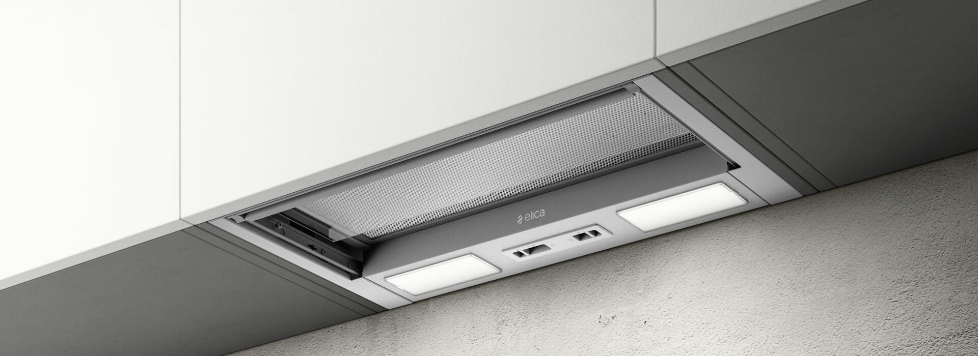 EAN 8020283054424 - Elica CIAK 2.0 GR/A/90 Semintegrada (extraíble) Plata 225 m³/h imagen 1