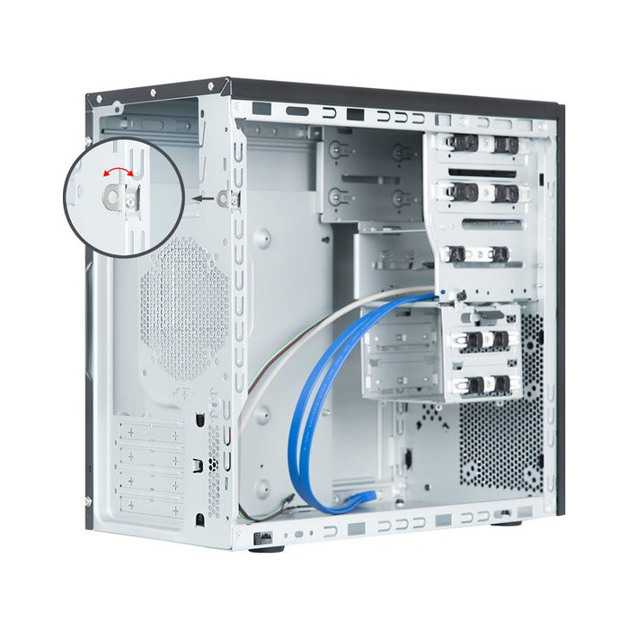 EAN 0753263076403 - Chieftec BD-25B-OP carcasa de ordenador Negro imagen 5