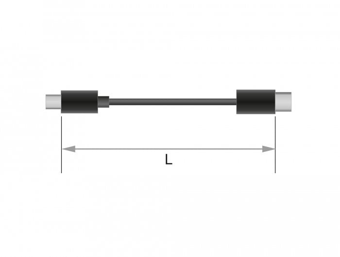 EAN 4043619855841 - DeLOCK 85584 adaptador de cable de vídeo 2 m HDMI tipo A (Estándar) DVI-D imagen 3