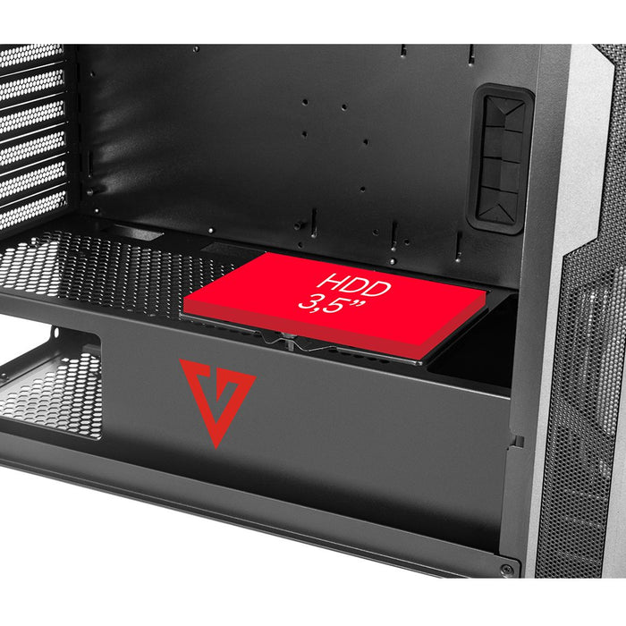 EAN 5903560980155 - Modecom AMIRANI Midi Tower Negro imagen 5