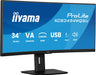 EAN 4948570125135 - iiyama ProLite XCB3494WQSU-B1 pantalla para PC 86,4 cm (34") 3440 x 1440 Pixeles UltraWide Quad HD LED Ne imagen 4
