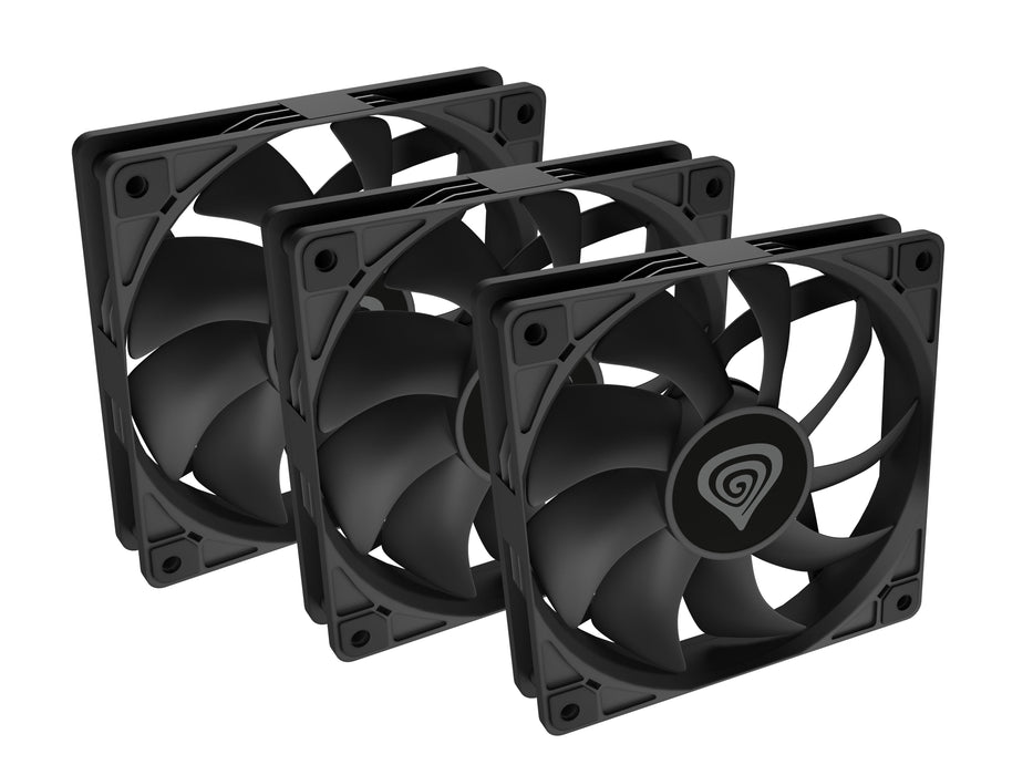 EAN 5901969439144 - GENESIS Oxal 120 Carcasa del ordenador Ventilador 12 cm Negro 3 pieza(s) imagen 1