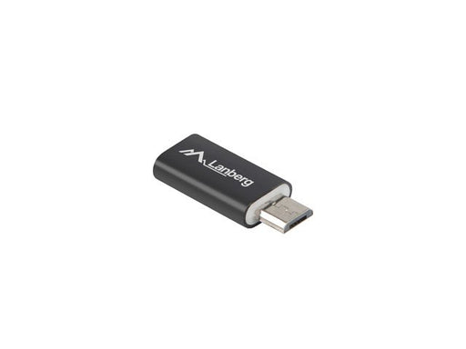 EAN 5901969418521 - Lanberg AD-UC-UM-01 cambiador de género para cable Micro-USB 2.0 Type B USB 2.0 Type C Negro imagen 2