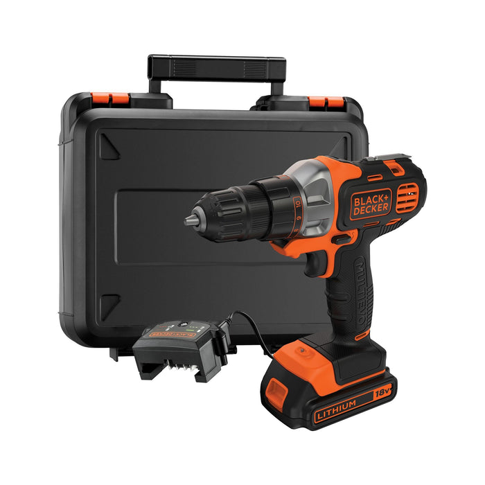 EAN 5035048494967 - Black & Decker MT218K-QW multiherramienta oscilante Negro, Naranja 8500 OPM imagen 1