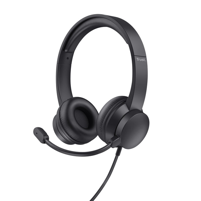 EAN 8713439250879 - Trust Ayda Auriculares Alámbrico Diadema Llamadas/Música Negro imagen 1