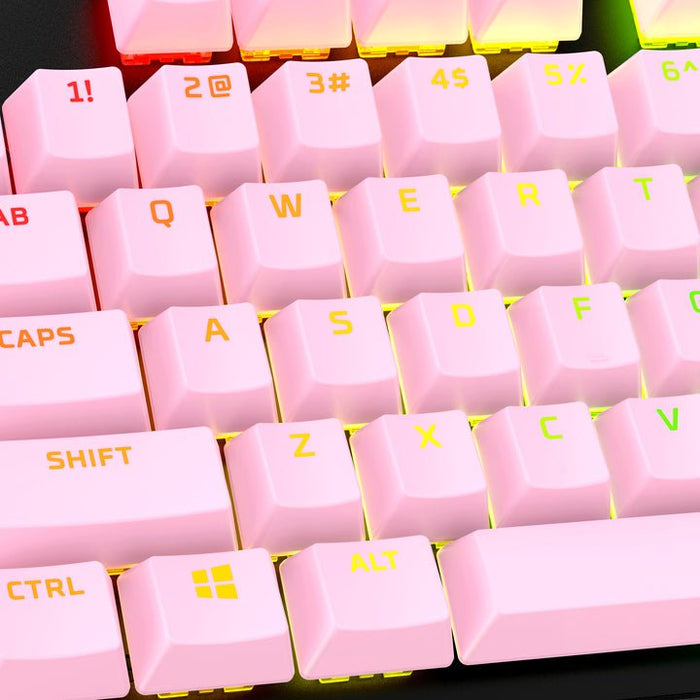 EAN 0196188737224 - HyperX Full key Set Keycaps - PBT (Pink) Tecla imagen 2