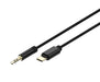 EAN 8716309129756 - Gembird CCA-CM3.5M-1.5M cable de audio 1,5 m 3,5mm Negro imagen 2