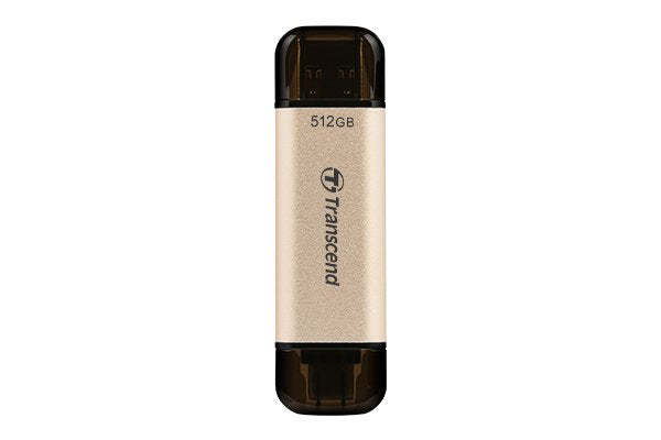 EAN 0760557850342 - Transcend JetFlash 930C unidad flash USB 512 GB USB Type-A / USB Type-C 3.2 Gen 1 (3.1 Gen 1) Oro imagen 1