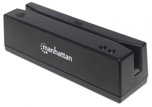 EAN 0766623460255 - Manhattan 460255 lector de tarjeta magnética USB Negro imagen 1