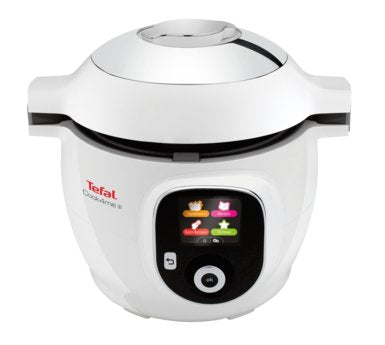 EAN 3045386381869 - Tefal CY851130 olla multi-cocción 6 L Cromo, Blanco imagen 3