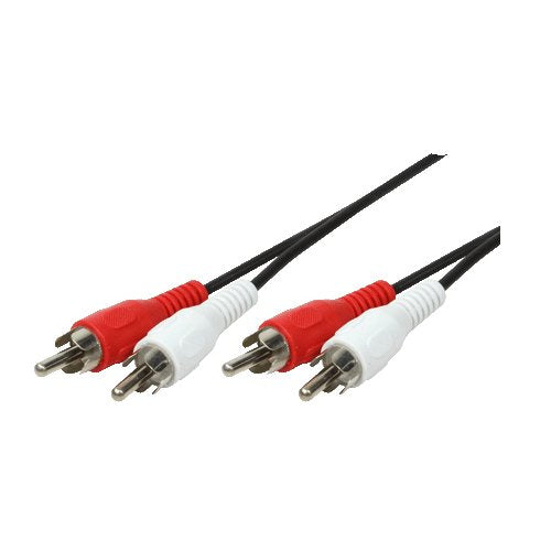 EAN 4052792008739 - LogiLink 2xRCA - 2xRCA, 2.5m cable de audio 2,5 m Negro imagen 1