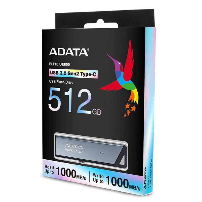 EAN 4711085938022 - ADATA UE800 unidad flash USB 512 GB USB Tipo C 3.2 Gen 2 (3.1 Gen 2) Plata imagen 6