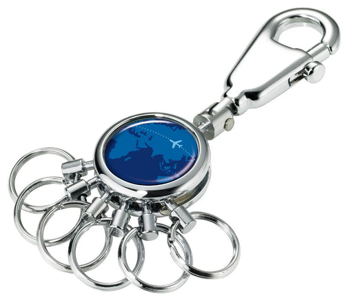 EAN 4024023463655 - TROIKA AROUND THE WORLD Llavero de anilla Azul, Plata imagen 1