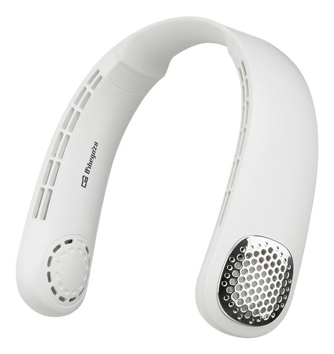 EAN 8435568406551 - Orbegozo NF 4200 ventilador y nebulizador personal de mano Acero inoxidable, Blanco Ventilador de cuello imagen 1