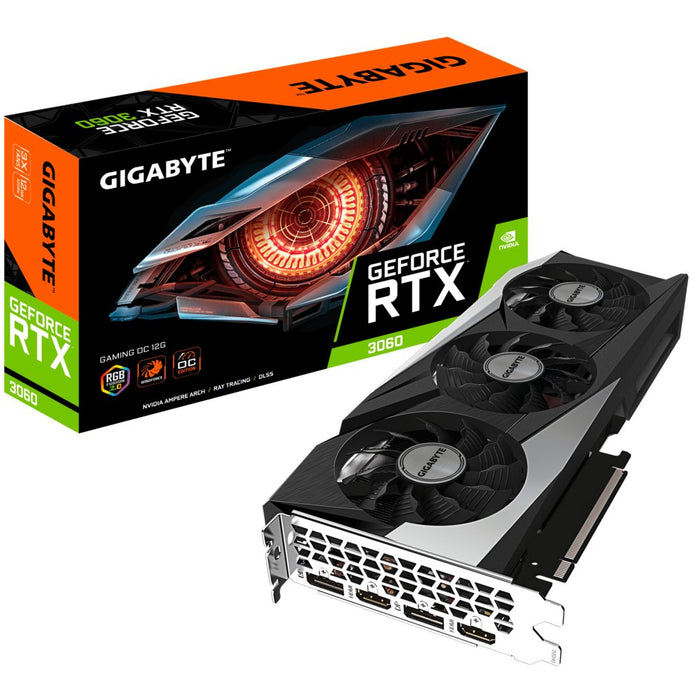 EAN 0889523028629 - GIGABYTE GAMING GV-N3060GAMING OC-12GD NVIDIA GeForce RTX 3060 12 GB GDDR6 imagen 1
