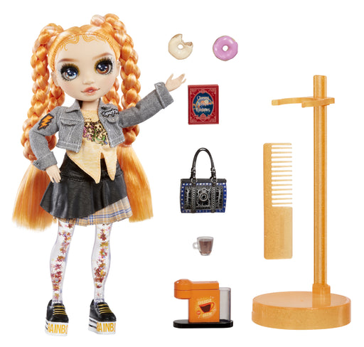 EAN 0035051427803 - Rainbow High Sparkle & Shine Fashion Dolls- Clementine (Orange) imagen 1