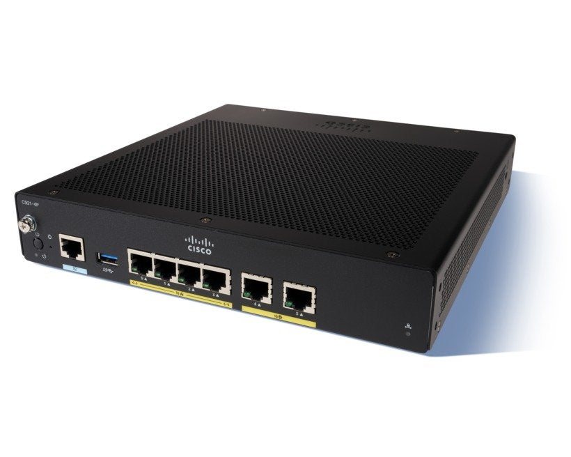 EAN 0889728172158 - Cisco C927-4P router Gigabit Ethernet Negro imagen 3