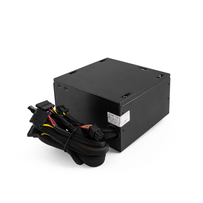 EAN 8436556141959 - CoolBox Powerline Black 600 unidad de fuente de alimentación 600 W 20+4 pin ATX ATX Negro imagen 2