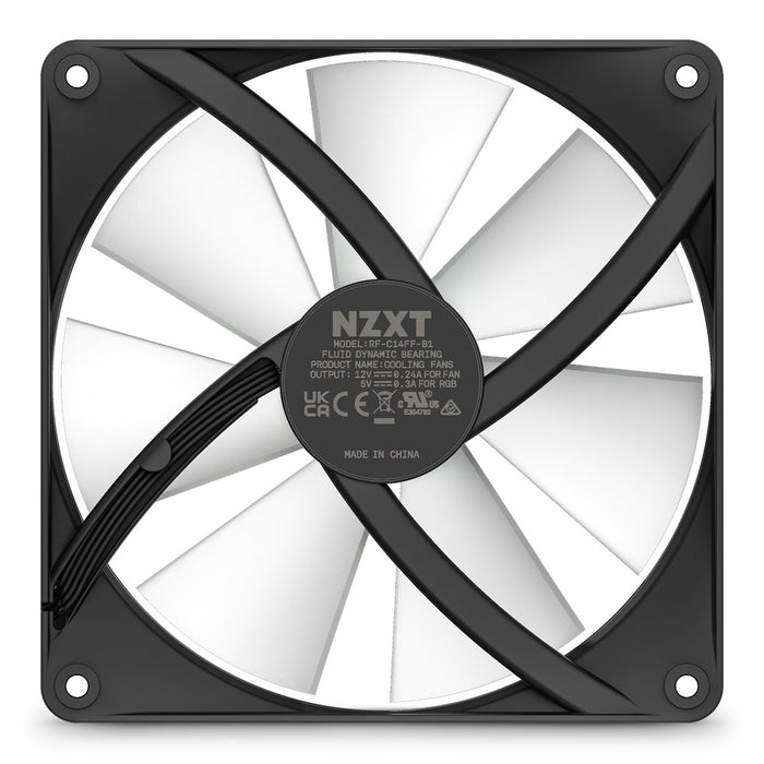 EAN 5056547202983 - NZXT F140 RGB Core Carcasa del ordenador Ventilador 14 cm Negro 1 pieza(s) imagen 6