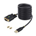 EAN 0065030898331 - StarTech.com 1P10FFC-USB-SERIAL cable de serie Negro USB tipo A DB-9 imagen 9
