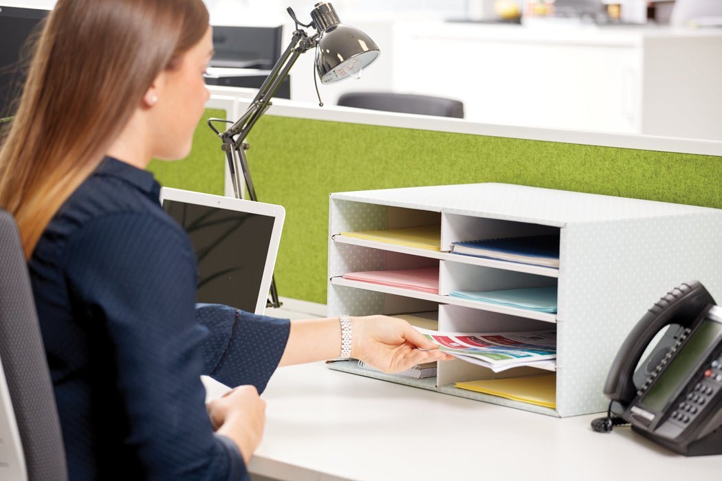 EAN 0043859689583 - Fellowes 4482601 clasificador de escritorio Verde Papel imagen 2