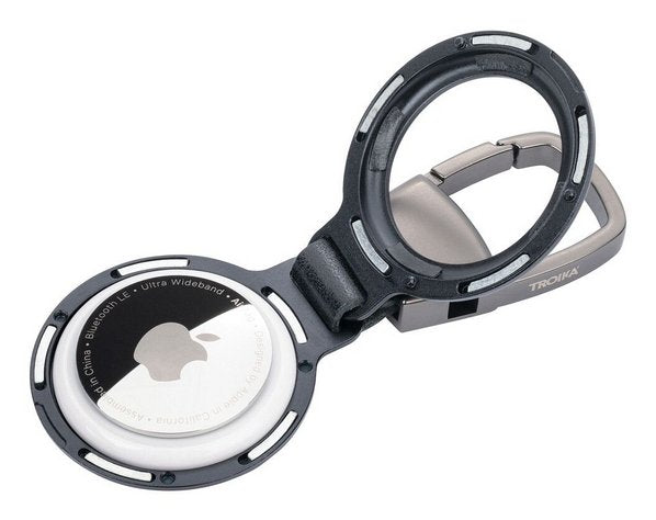 EAN 4024023271311 - TROIKA KR25-05/BK llavero y llavero tipo cartera Llavero de anilla Negro imagen 2