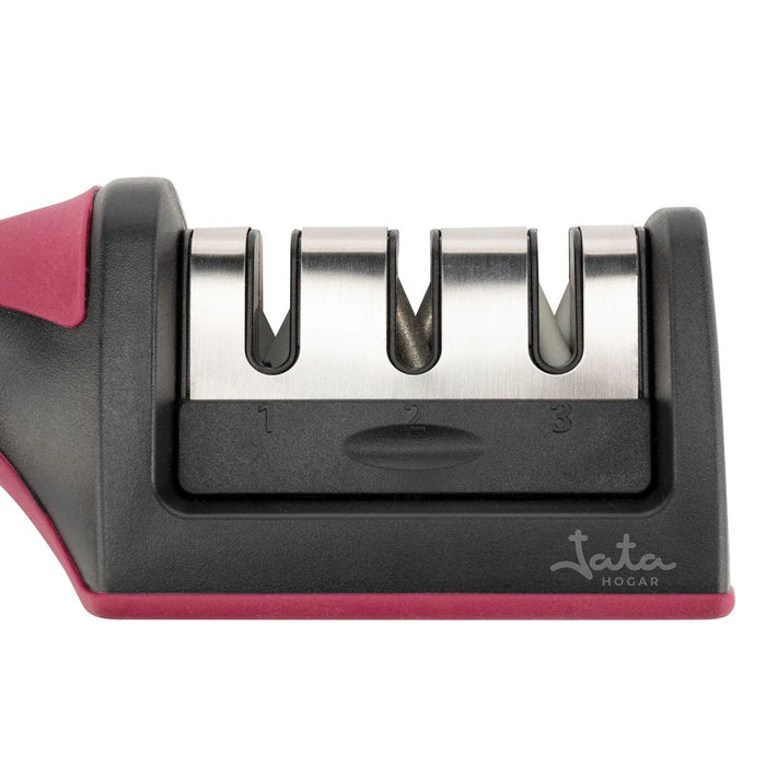 EAN 8436584383789 - JATA HACC4541 afilador de cuchillo Afilador de cuchillos de discos Negro, Rojo imagen 9